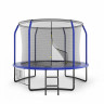 Батут Unix line Supreme Game с внутренней сеткой 8 футов - 240 см (голубой) (TRUSUG8BL)