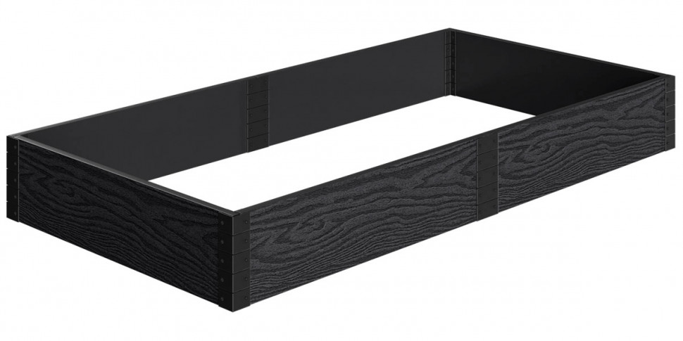 Доска грядочная Holzhof Eco S, 150*25*2950мм, антрацит